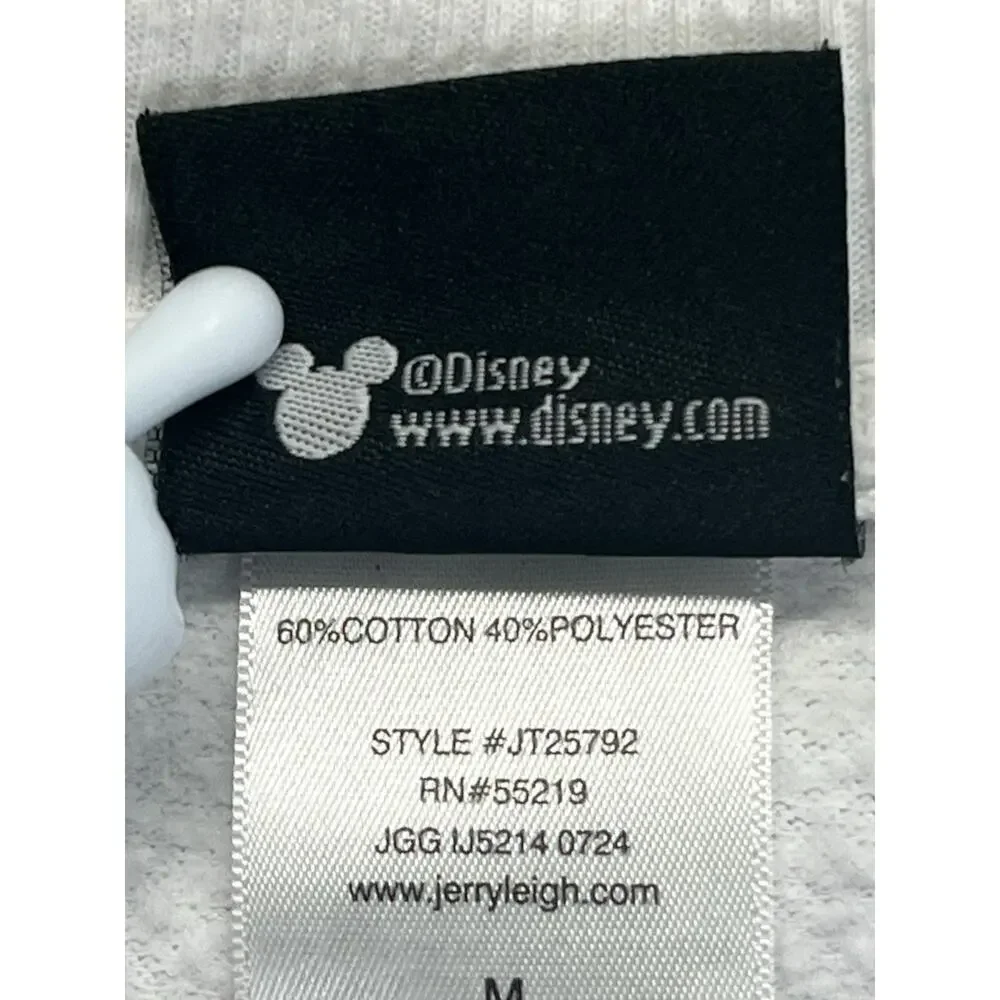 Mickey Mouse Ski Sweatshirt Women’s M White Disney Graphic Vintage Style